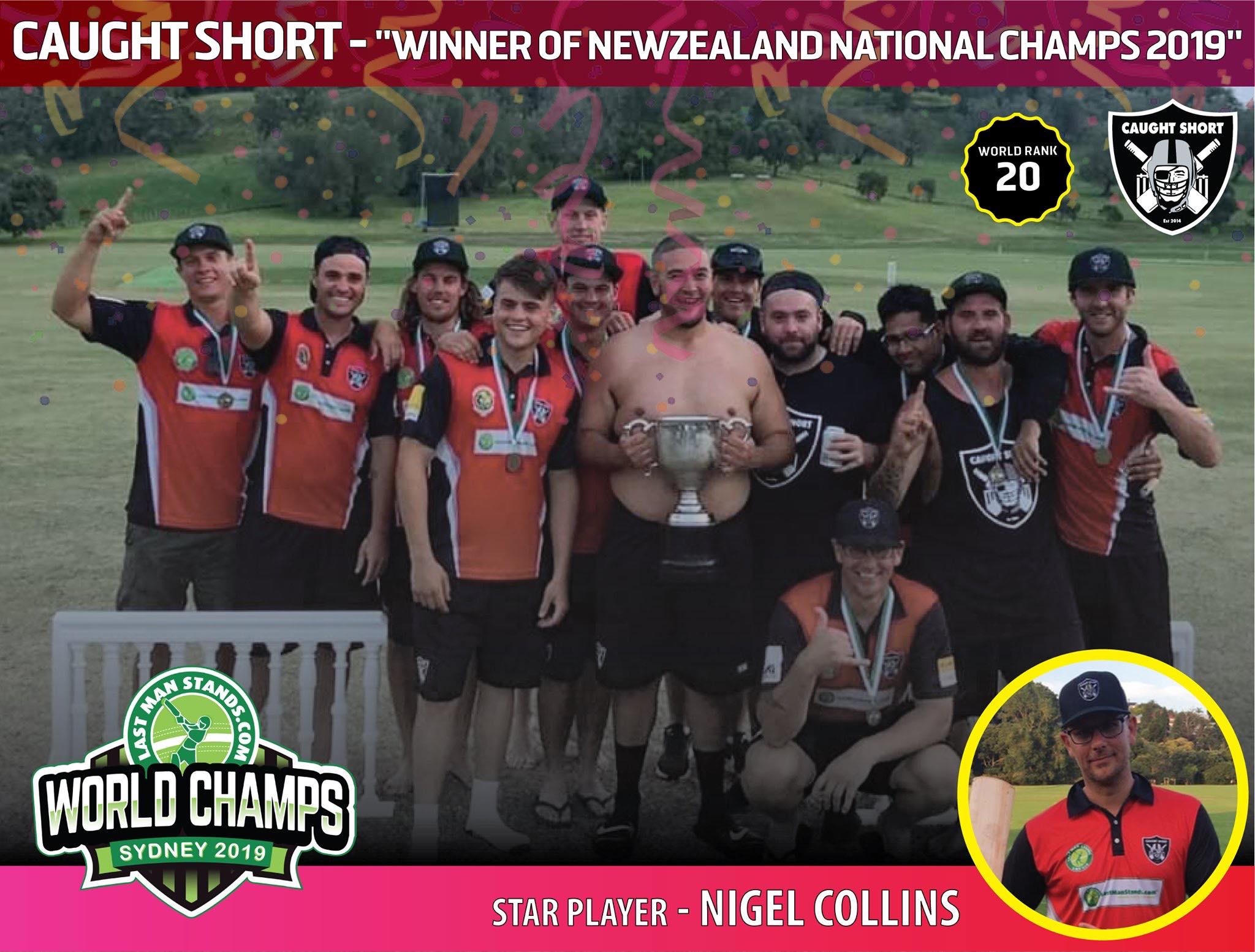 New Zealand National Champs Play Cricket!